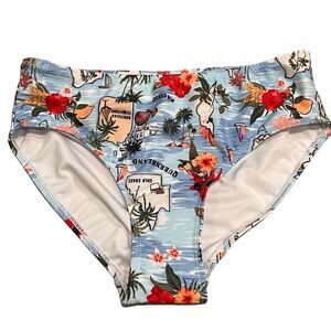 NEW Seafolly Girl’s Dummer Vacay Surf Bikini Swim Bottoms size 16